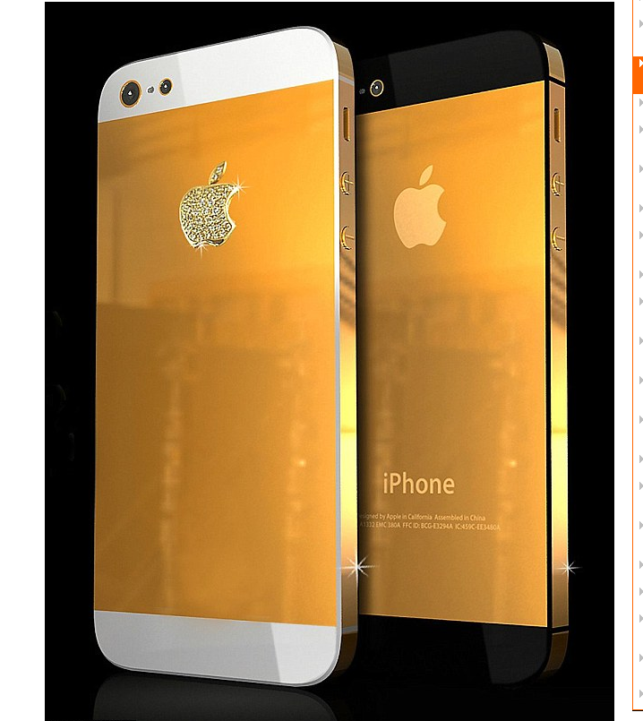 Den nya guldtäckta Iphone 5 kostar motsvarande 232 000 kronor styck. Dags att investera?